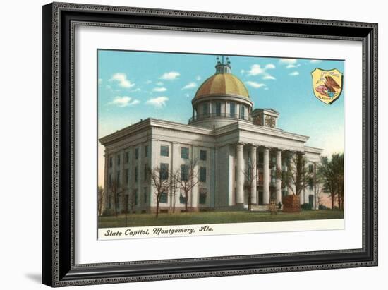 State Capitol, Montgomery, Alabama-null-Framed Art Print