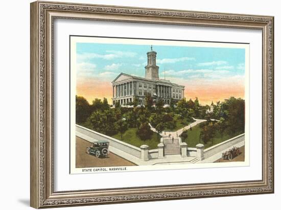 State Capitol, Nashville, Tennessee-null-Framed Art Print