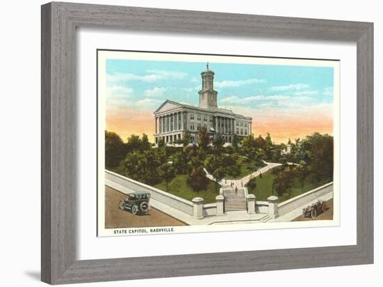 State Capitol, Nashville, Tennessee-null-Framed Art Print