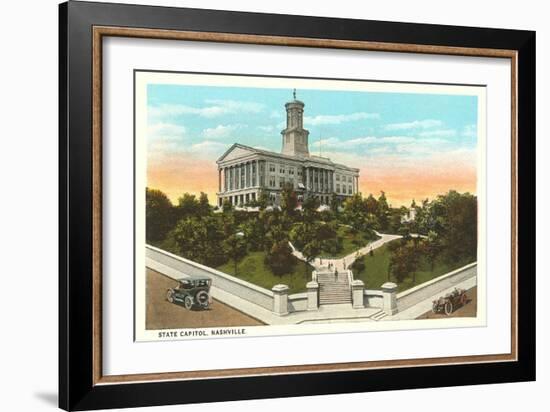 State Capitol, Nashville, Tennessee-null-Framed Art Print