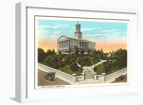 State Capitol, Nashville, Tennessee-null-Framed Art Print