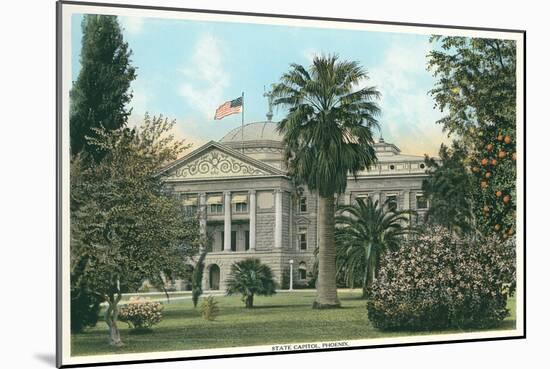 State Capitol, Phoenix-null-Mounted Art Print