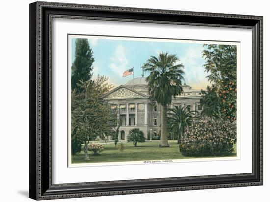 State Capitol, Phoenix-null-Framed Art Print