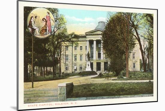 State Capitol, Raleigh, North Carolina-null-Mounted Art Print