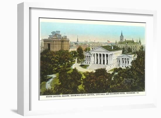 State Capitol, Richmond, Virginia-null-Framed Art Print