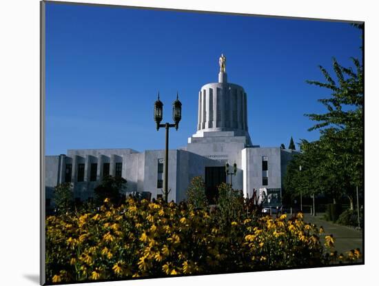 State Capitol, Salem, Oregon, USA-null-Mounted Photographic Print