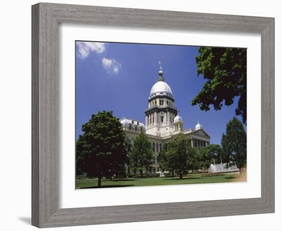 State Capitol, Springfield, Illinois, USA-null-Framed Photographic Print