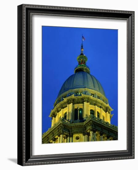 State Capitol, Springfield, Illinois, USA-null-Framed Photographic Print