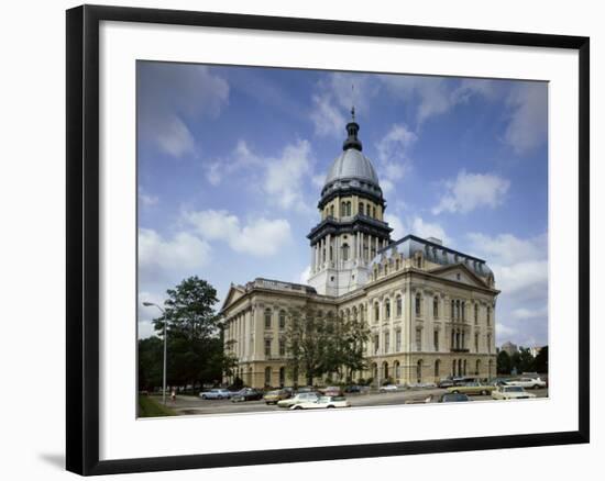 State Capitol, Springfield, Illinois, USA-null-Framed Photographic Print