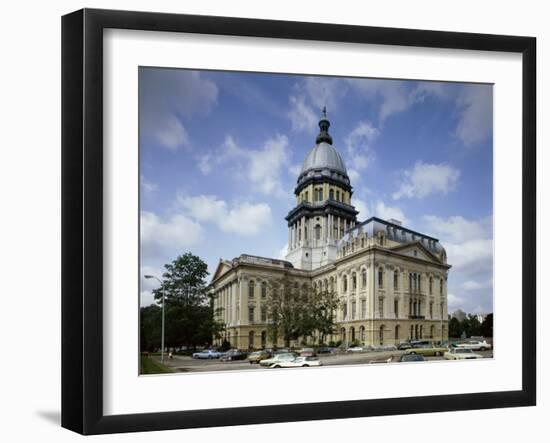 State Capitol, Springfield, Illinois, USA-null-Framed Photographic Print