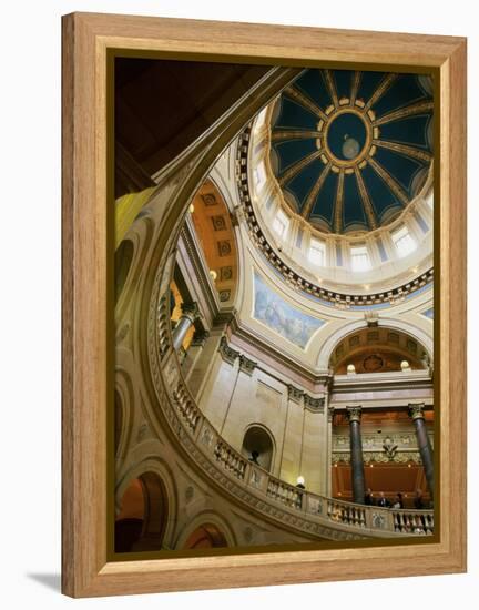 State Capitol, St. Paul, Minnesota, USA-null-Framed Premier Image Canvas