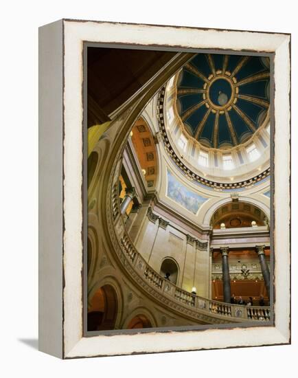 State Capitol, St. Paul, Minnesota, USA-null-Framed Premier Image Canvas