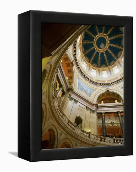 State Capitol, St. Paul, Minnesota, USA-null-Framed Premier Image Canvas