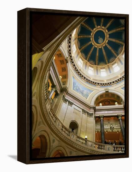 State Capitol, St. Paul, Minnesota, USA-null-Framed Premier Image Canvas