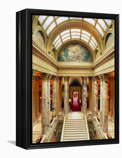 State Capitol, St. Paul, Minnesota, USA-null-Framed Premier Image Canvas