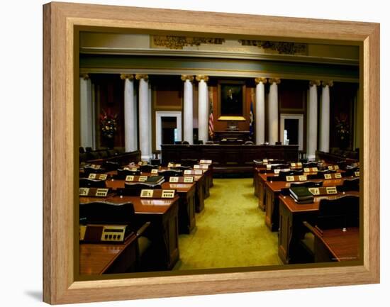 State Capitol, St. Paul, Minnesota, USA-null-Framed Premier Image Canvas