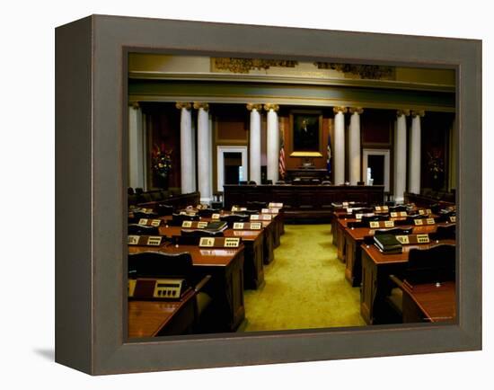 State Capitol, St. Paul, Minnesota, USA-null-Framed Premier Image Canvas