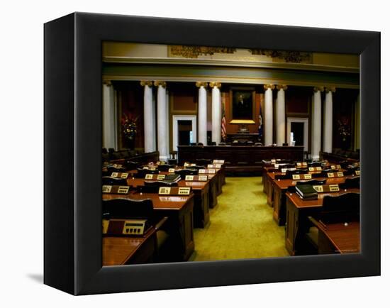 State Capitol, St. Paul, Minnesota, USA-null-Framed Premier Image Canvas