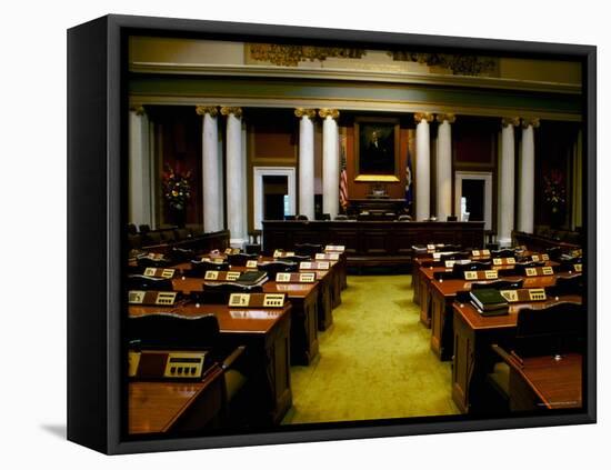 State Capitol, St. Paul, Minnesota, USA-null-Framed Premier Image Canvas