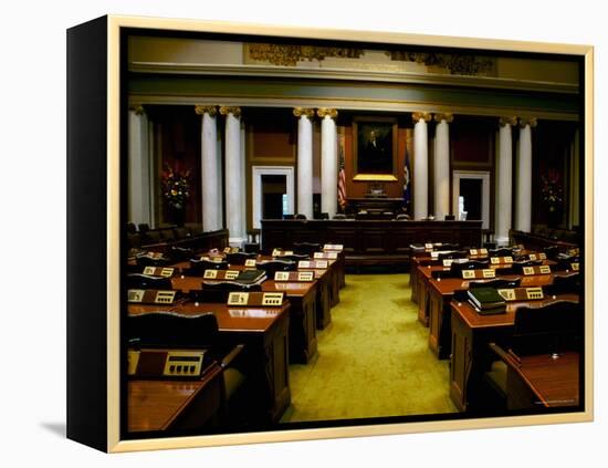 State Capitol, St. Paul, Minnesota, USA-null-Framed Premier Image Canvas