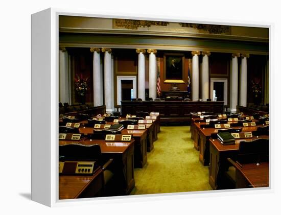 State Capitol, St. Paul, Minnesota, USA-null-Framed Premier Image Canvas