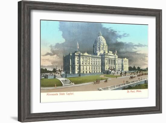 State Capitol, St. Paul, Minnesota-null-Framed Art Print