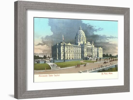 State Capitol, St. Paul, Minnesota-null-Framed Art Print