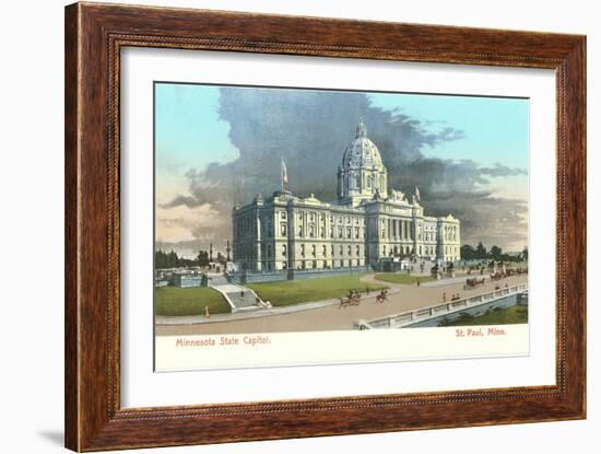 State Capitol, St. Paul, Minnesota-null-Framed Art Print