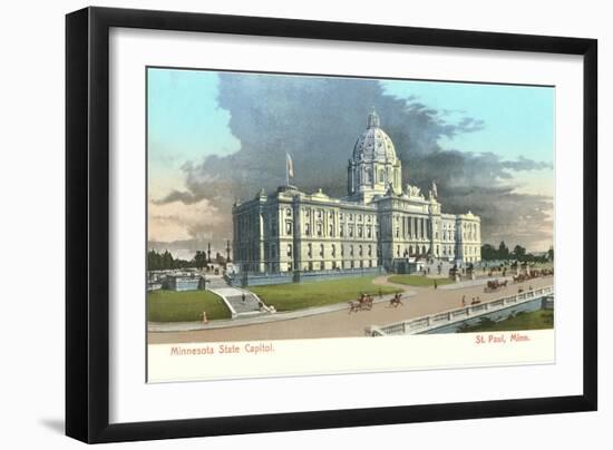 State Capitol, St. Paul, Minnesota-null-Framed Art Print