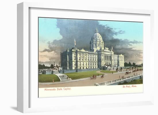 State Capitol, St. Paul, Minnesota-null-Framed Art Print