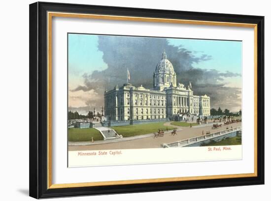 State Capitol, St. Paul, Minnesota-null-Framed Art Print