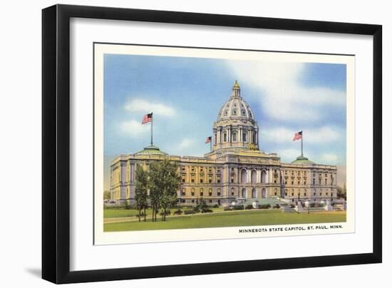 State Capitol, St. Paul, Minnesota-null-Framed Art Print