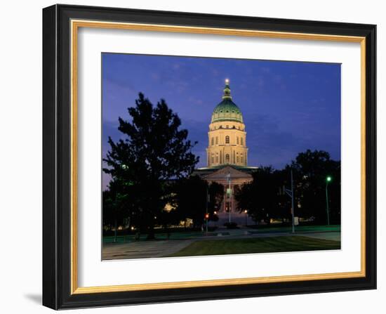 State Capitol, Topeka, USA-null-Framed Photographic Print