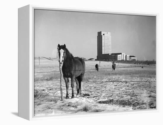 State Capitol-John Vachon-Framed Premier Image Canvas