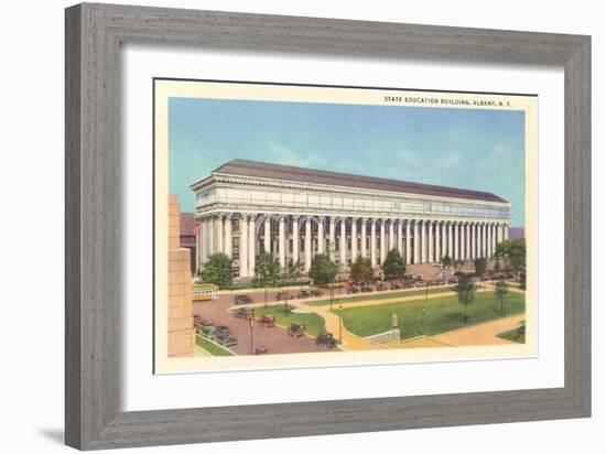 State Education Building, Albany, New York-null-Framed Art Print