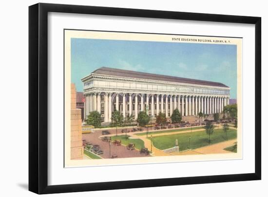 State Education Building, Albany, New York-null-Framed Art Print