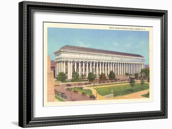 State Education Building, Albany, New York-null-Framed Art Print