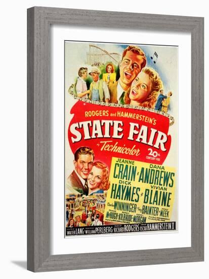 State Fair, 1945-null-Framed Art Print