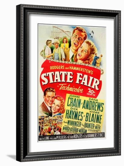 State Fair, 1945-null-Framed Art Print