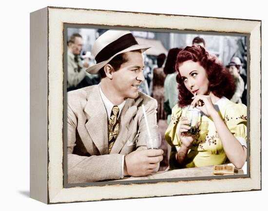 State Fair, Dana Andrews, Jeanne Crain, 1945-null-Framed Stretched Canvas