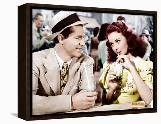 State Fair, Dana Andrews, Jeanne Crain, 1945-null-Framed Stretched Canvas