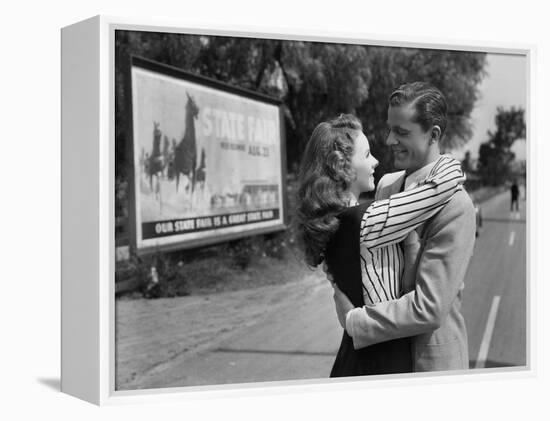 State Fair, Jeanne Crain, Dana Andrews, 1945-null-Framed Stretched Canvas