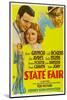 State Fair, Lew Ayres, Janet Ayres, Will Rogers, 1933-null-Mounted Photo