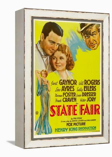 State Fair, Lew Ayres, Janet Ayres, Will Rogers, 1933-null-Framed Stretched Canvas