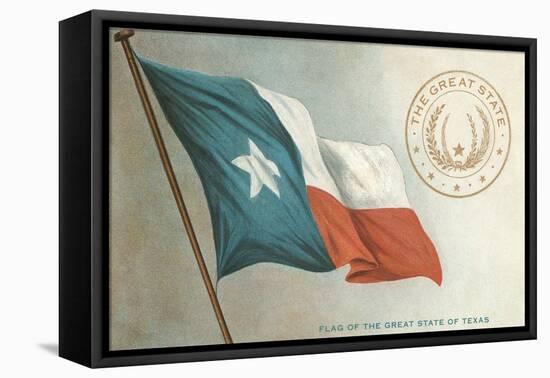 State Flag of Texas-null-Framed Stretched Canvas