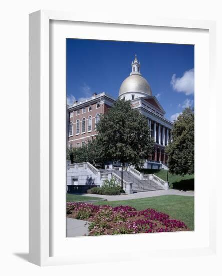 State House and Capital-Carol Highsmith-Framed Photo