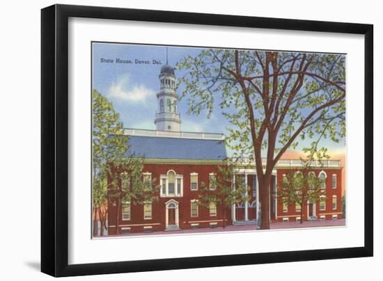 State House, Dover, Delaware-null-Framed Art Print
