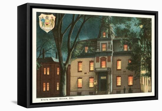 State House, Dover, Delaware-null-Framed Stretched Canvas