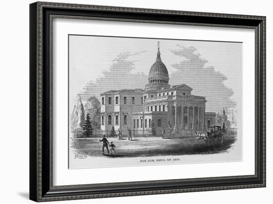 State House, Trenton, New Jersey.-null-Framed Giclee Print