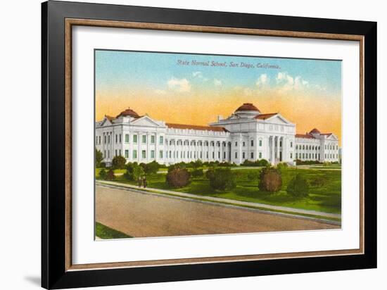 State Normal School-null-Framed Art Print